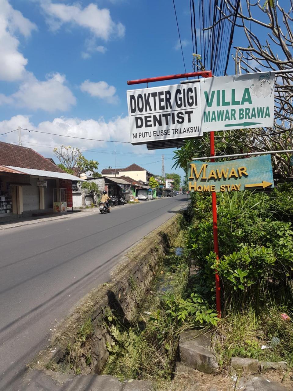 Mawar Homestay Canggu エクステリア 写真